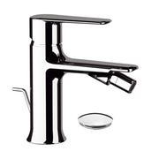 Set miscelatori doccia con deviatore lavabo e bidet in ottone cromato linea Armonia