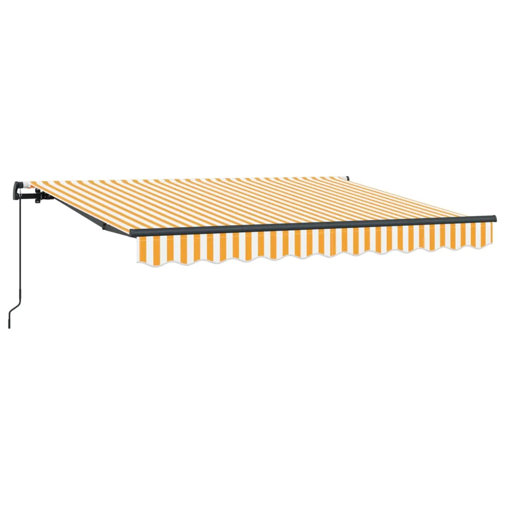Tenda Retrattile Giallo 300 x 200 cm Tessuto 3329502