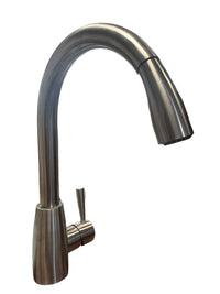 Miscelatore per cucina in acciaio inox con doccia estraibile alta qualità