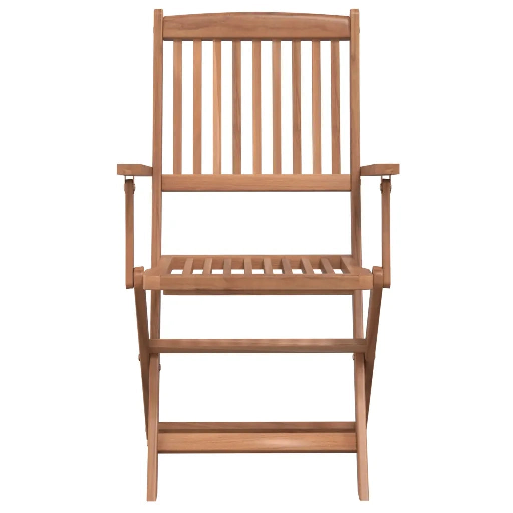 Set da Pranzo da Giardino 5 pz in Legno Massello di Acacia 44020