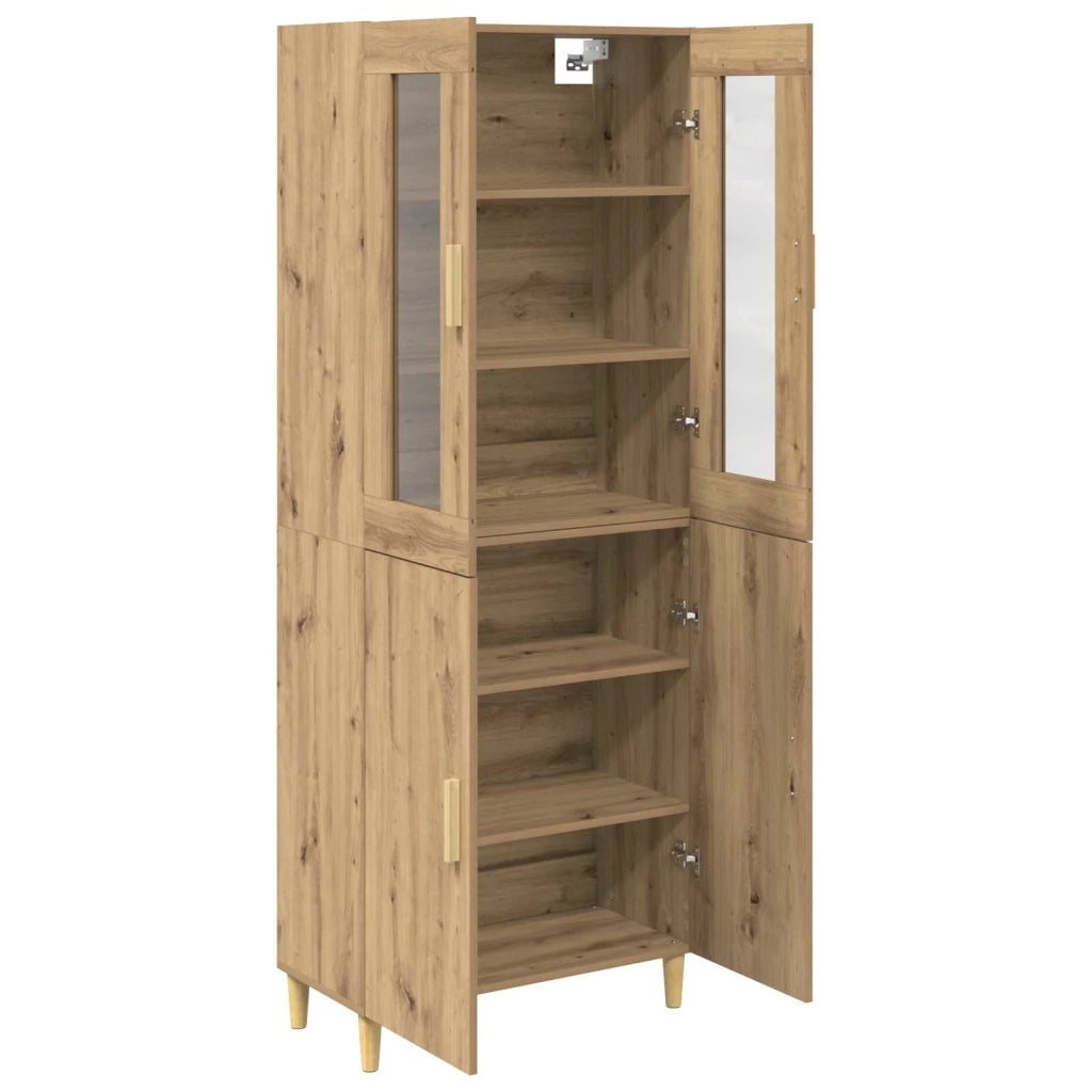 Credenza-Buffet-Armadio da cucina Rovere artigianale 69,5 x 34 x 180 cm 811469