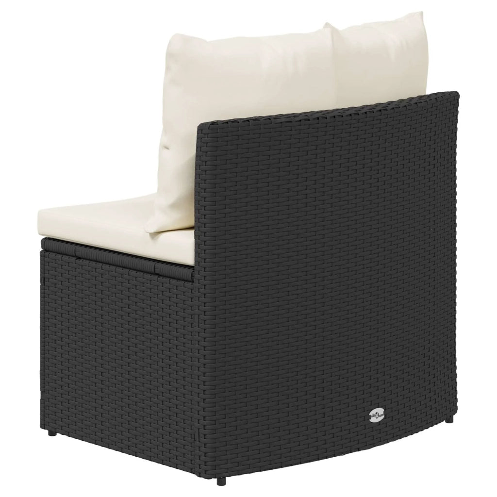 Set di divani 2 pcs Nero