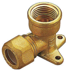 GOMITO OTTONE FLANGIATO BICONO F/GAS 14X1/2- TIEMME- 10,0 pz