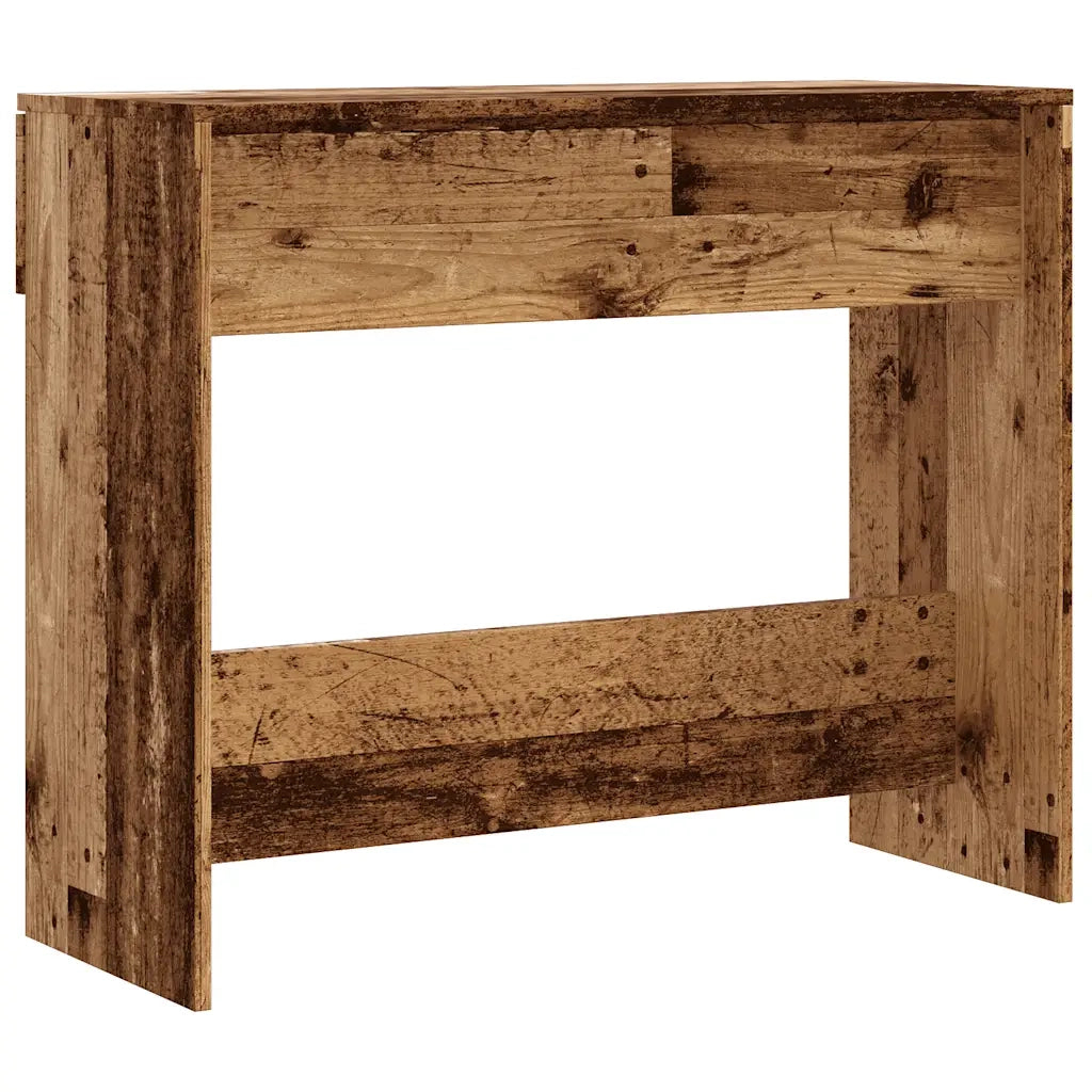 Tavolo Consolle | Tavolo d'Ingresso in Legno Vecchio 90x36x75 cm Legno Multistrato