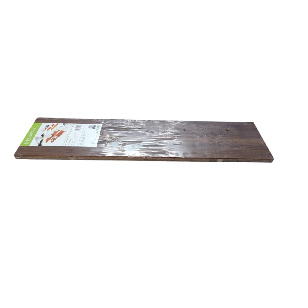 MENSOLA IN LEGNO NOCE SC.100X25