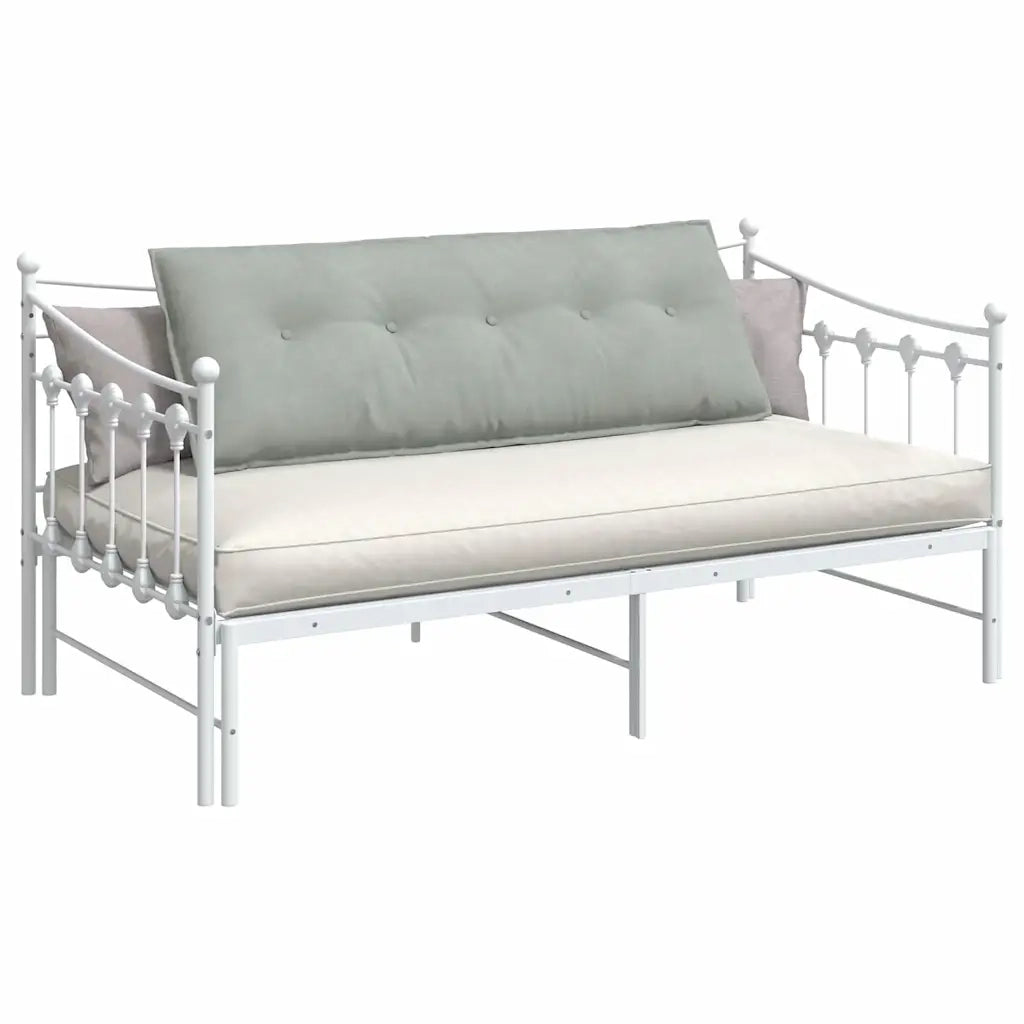 Cuscino per Schiena Grigio chiaro 140 x 50 cm Tessuto in Cords 42014847