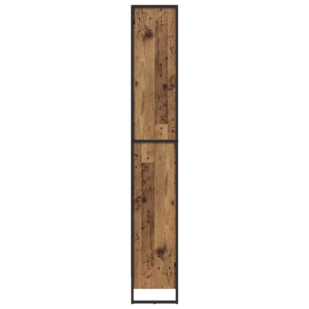 Armadio per Libri 2 pcs Legno vecchio 60 x 30 x 189,5 cm 3403002