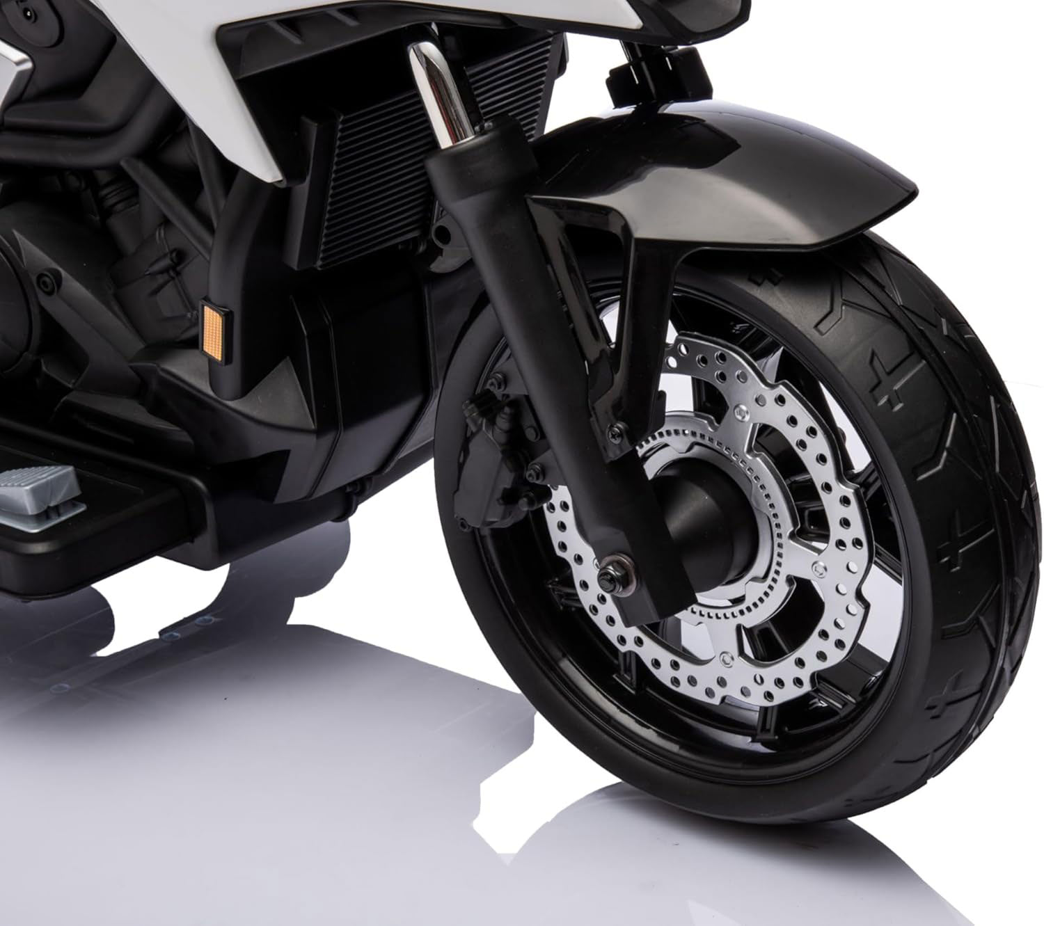 Moto Elettrica per Bambini Licenza Ufficiale Honda NC750X 12V 4,5Ah Bianco