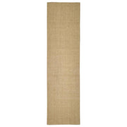 Tappetino tiragraffi in sisal per gatti 80 x 300 cm marrone chiaro 02_0045560