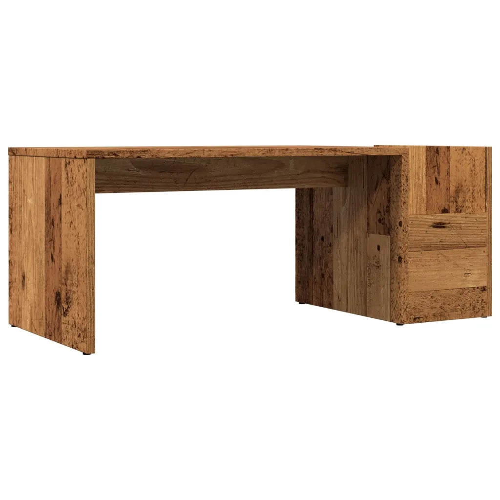 Tavolino da salotto | Tavolino da caff¨¨ | Tavolino da Soggiorno Legno Antico 90x45x35 cm in Truciolato