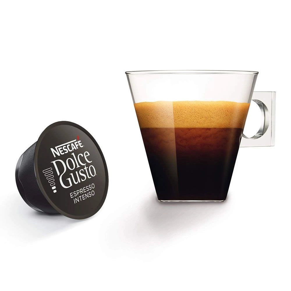 Nescafe' dolce gusto espresso intenso caffe' in capsule multipack 6 confezioni da 16 capsule ciascuna