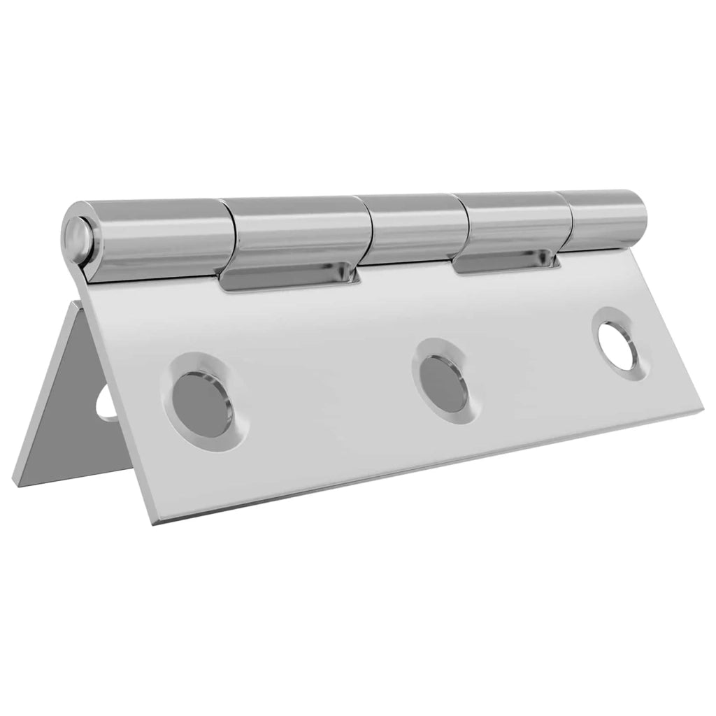 Cerniera 12 pz 54 x 34 x 5 mm Argento Acciaio 42041389