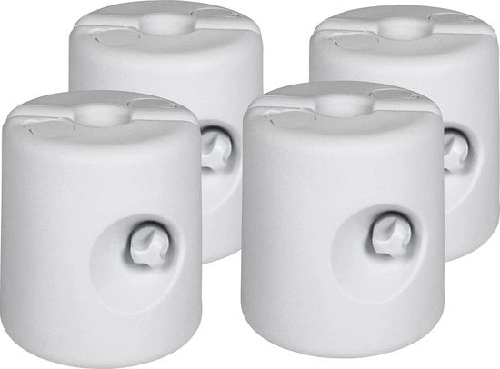 Set di Stabilizzazione per Tenda - Ø24cm - Peso per Tenda - Bianco