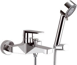 Rubinetto vasca esterno con flessibile e doccia - serie dream