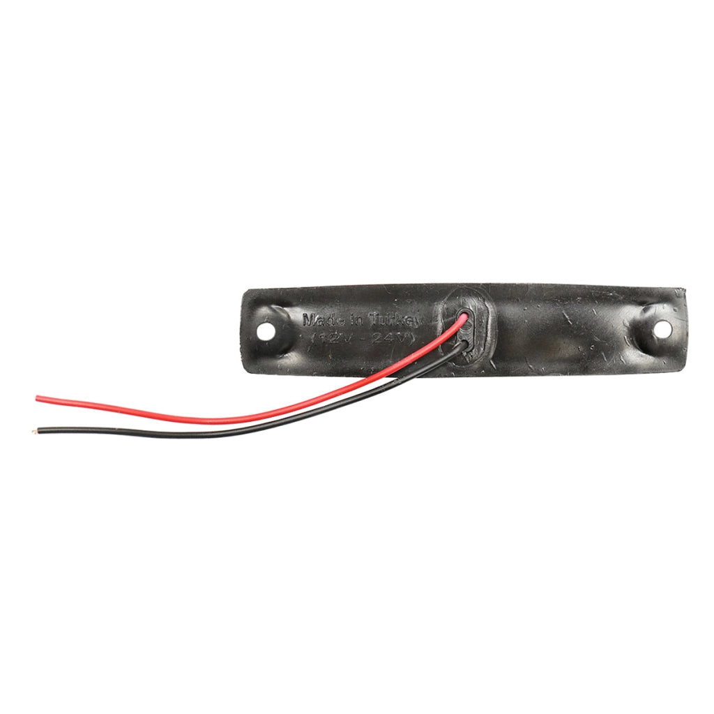 Lampada laterale  con LED rossa, 12V/24V, Breckner Germany