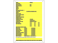 cartello segnaletico concessioni edili cm. 60x80 cod:ferx.vit15990