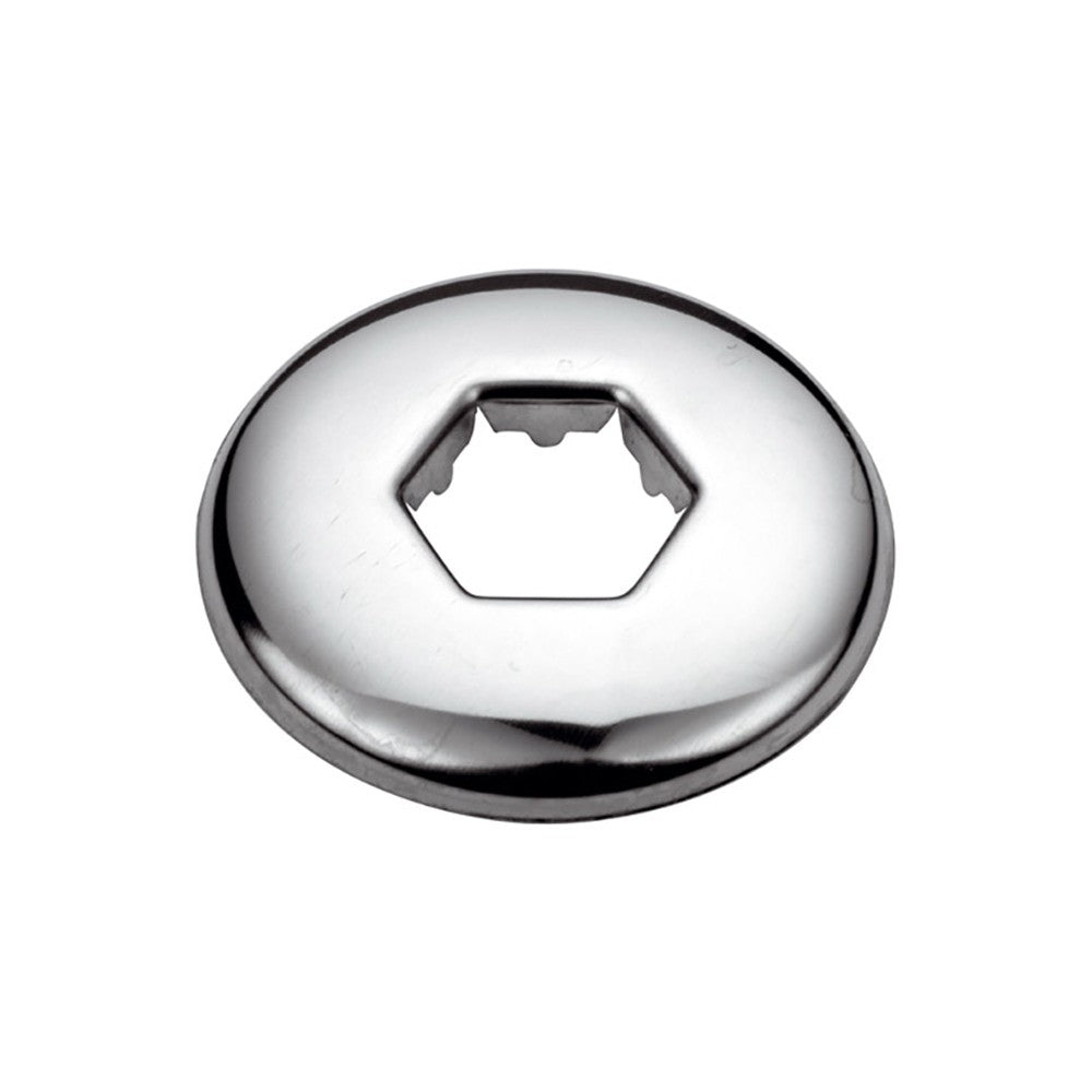 Rosetta in acciaio inox con foro esagonale