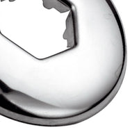 Rosetta in acciaio inox con foro esagonale