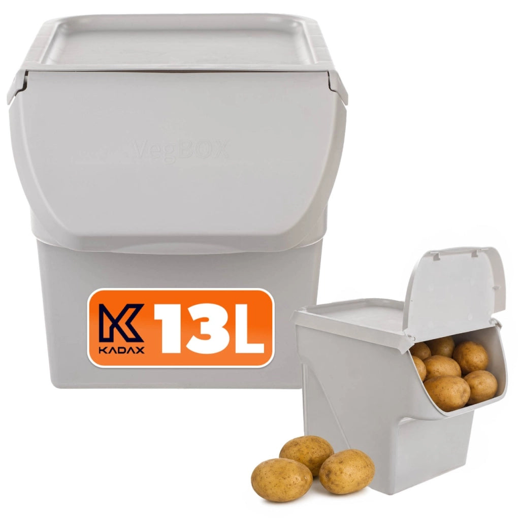 Contenitore KADAX per patate, verdure, frutta, cipolle, aglio, per la conservazione in cucina.