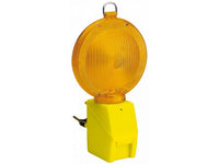 lampeggiatore da cantiere a led con staffa col. giallo cod:ferx.vit55469