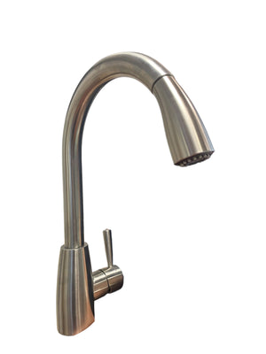 Miscelatore per cucina in acciaio inox con doccia estraibile alta qualità