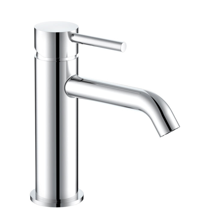 Miscelatore lavabo cromato moderno completo