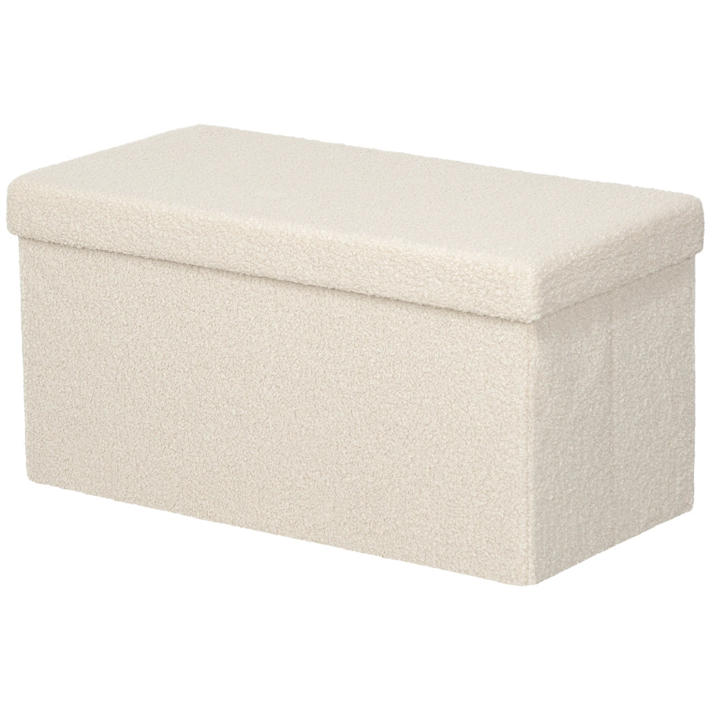 Poltrona con contenitore e coperchio ¨C Minimal ¨C crema