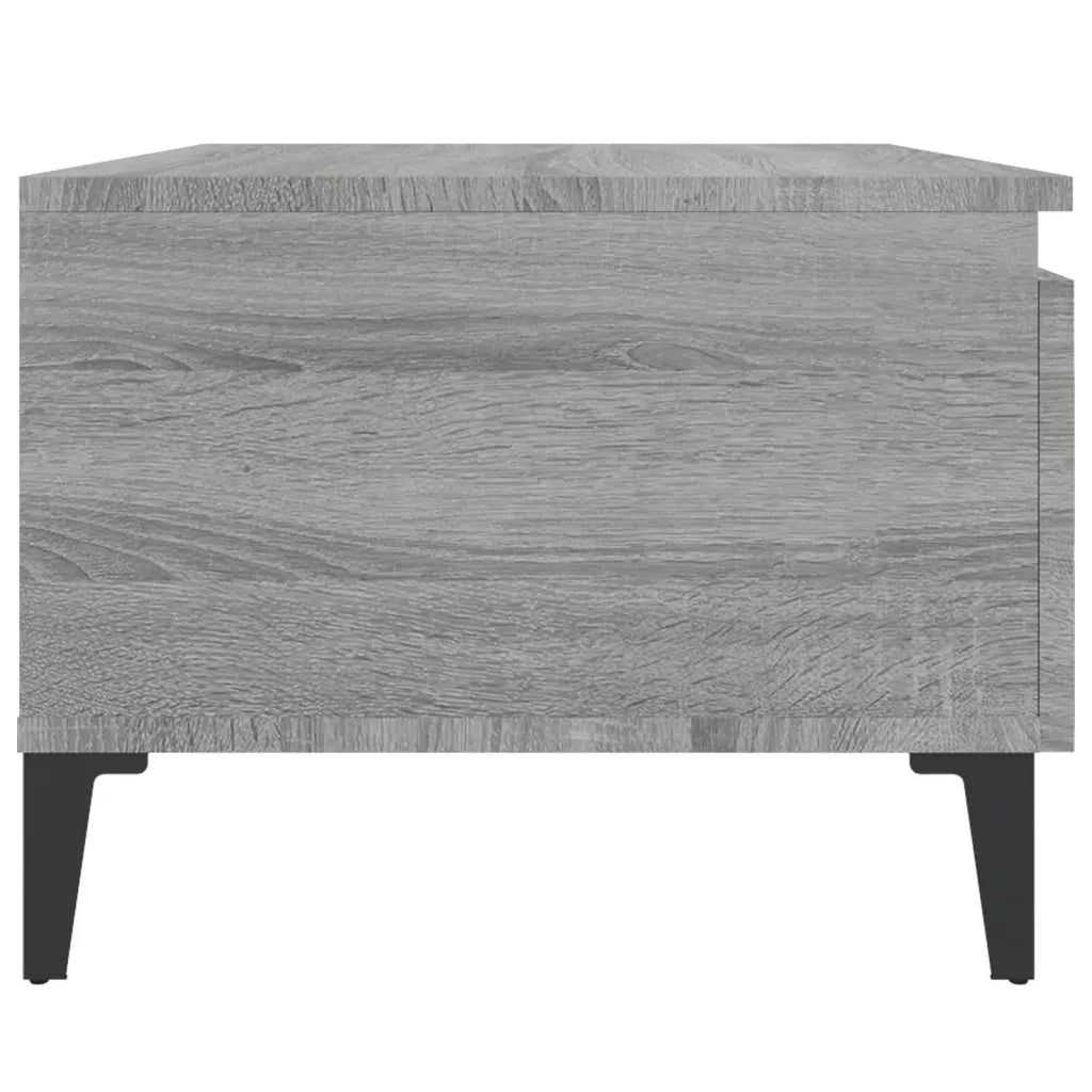 Tavolini 2pz Grigio Sonoma 50x46x35 cm in Legno Multistrato 819529