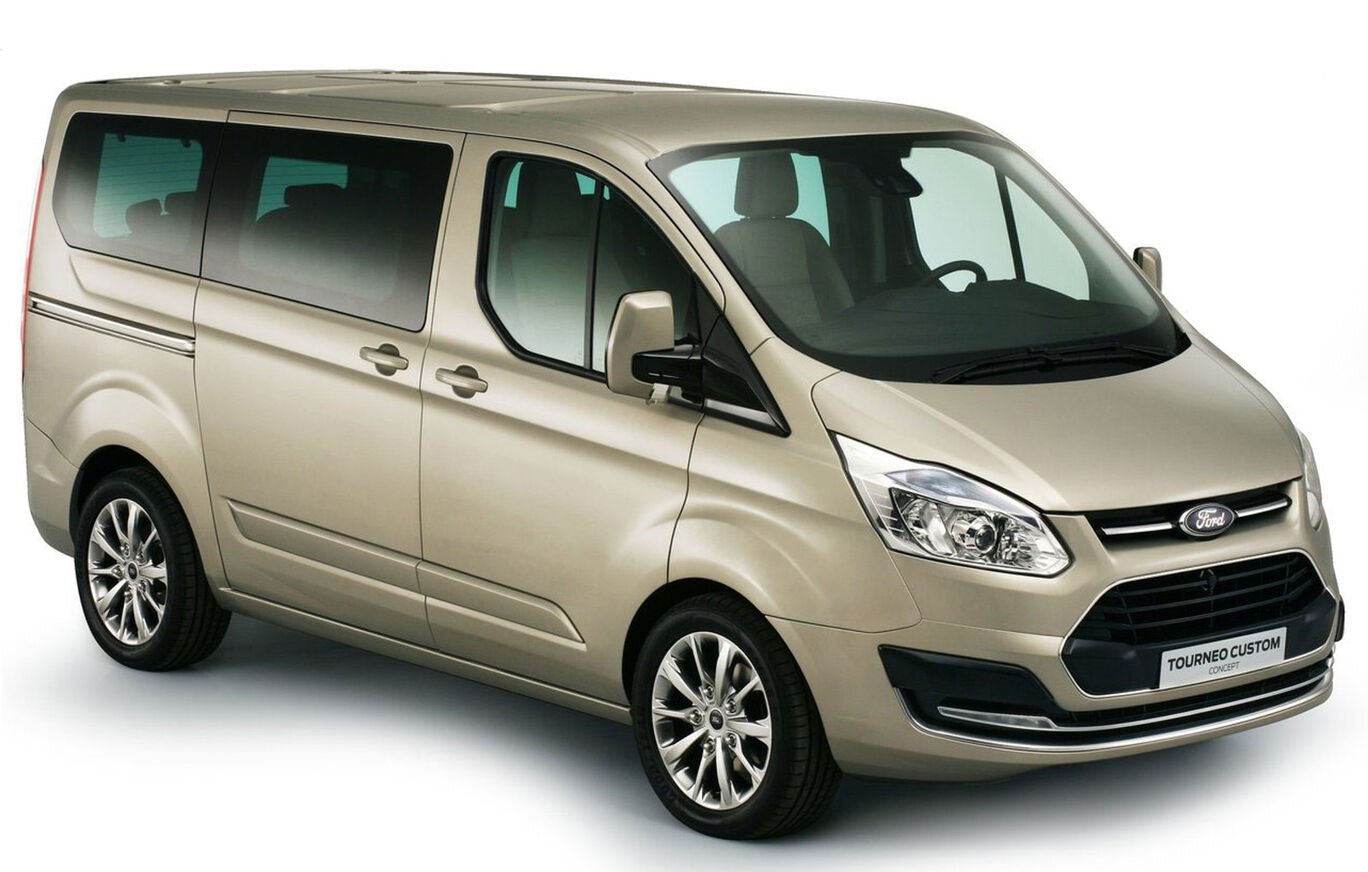 229B-408218 -  Tappeto gomma baule per Ford TRANSIT CUSTOM dal 2012 al 2018 Passo Lungo L2