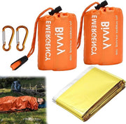 Sacco di sopravvivenza per emergenze - Sacco da bivacco, coperta e tenda per uso all'aperto