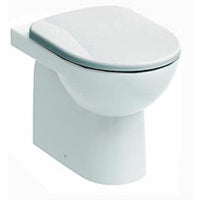Sedile wc con cerniere in plastica colore bianco selnova - pozzi