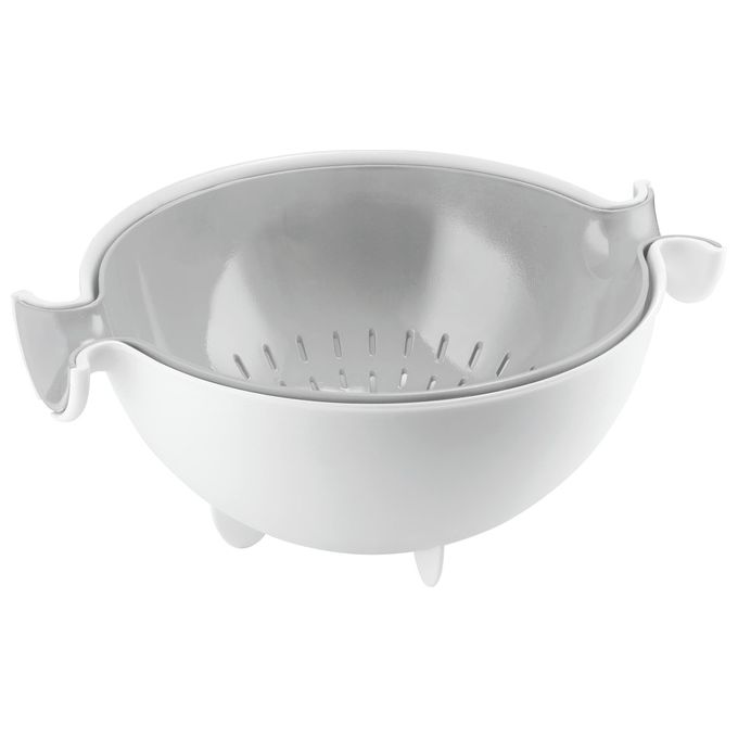 Fratelli Guzzini Set scolatutto bco c.contenito