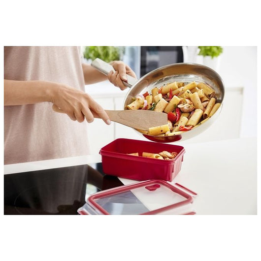 EMSA Clip & Micro Contenitore Microonde, Rosso, 0.55 L