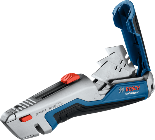 Bosch Professional 1600A01V3H Cutter a Scatto con Corpo in Metallo, lama 62 x 19