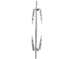 Accessori per frittelle in acciaio inossidabile - Forchetta per griglia per barbecue - Argento - Resistenti al lavastoviglie - Per cucinare in casa e all'aperto - Materiale: Vetro