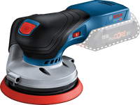 Bosch GEX 18V-125 Levigatrice Rotorbitale 18V Ø125 mm Solo Macchina + ACCESSORI
