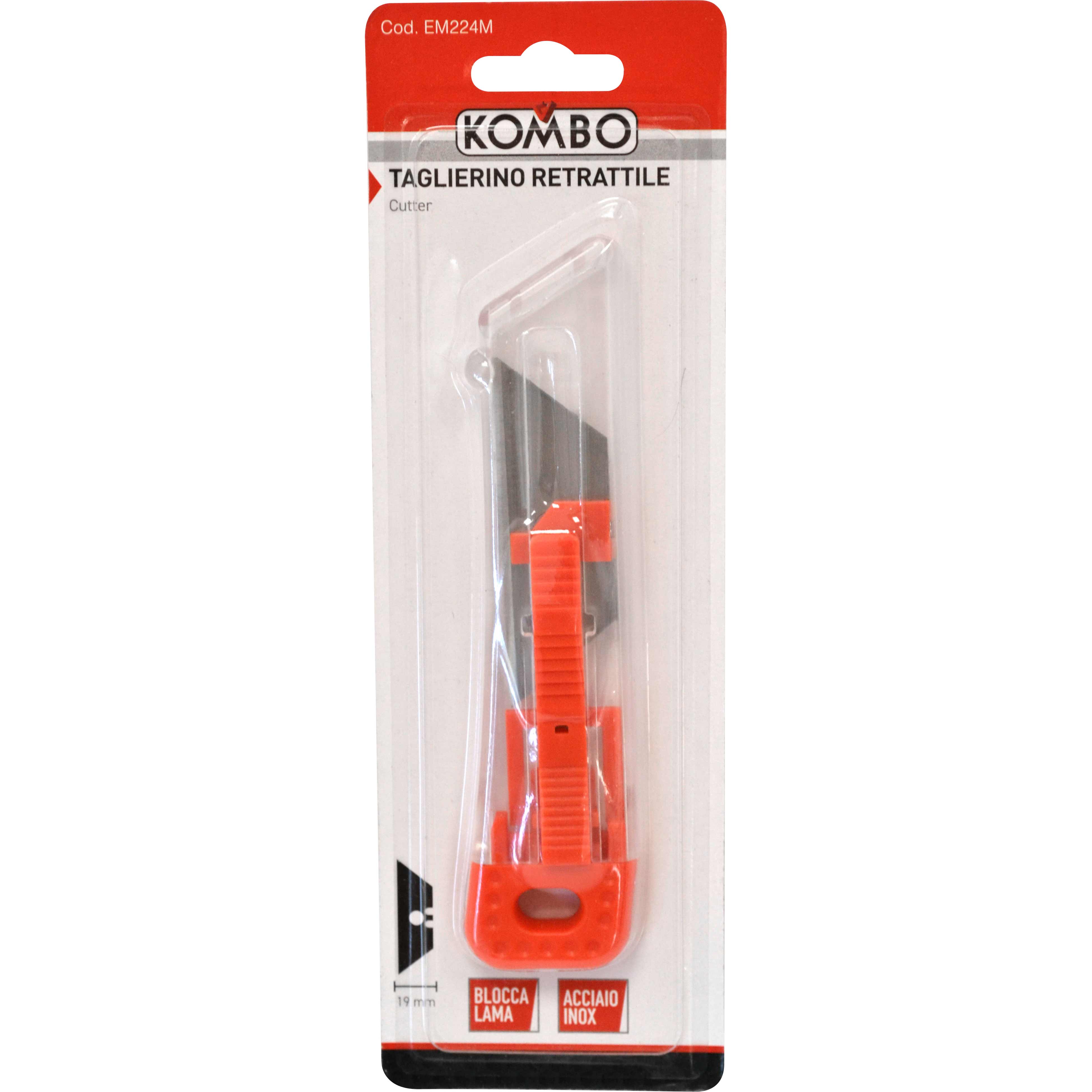 Taglierino Retrattile in plastica 12 Cm