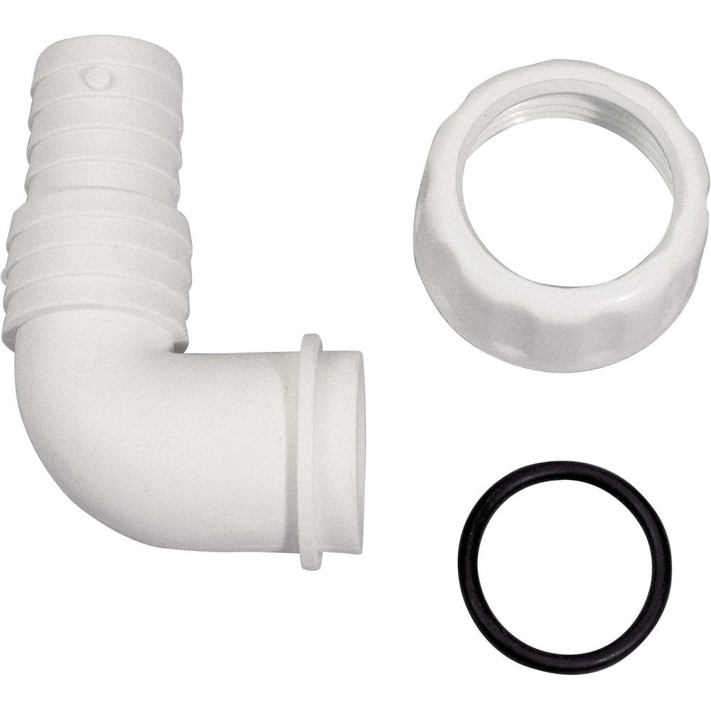 Pipetta curva per scarico lavatrice lavastoviglie in pp 1 goplas