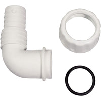 Pipetta curva per scarico lavatrice lavastoviglie in pp 1 goplas