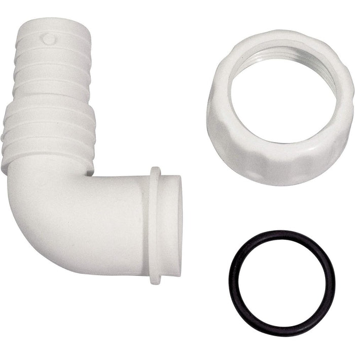 Pipetta curva per scarico lavatrice lavastoviglie in pp 1 goplas