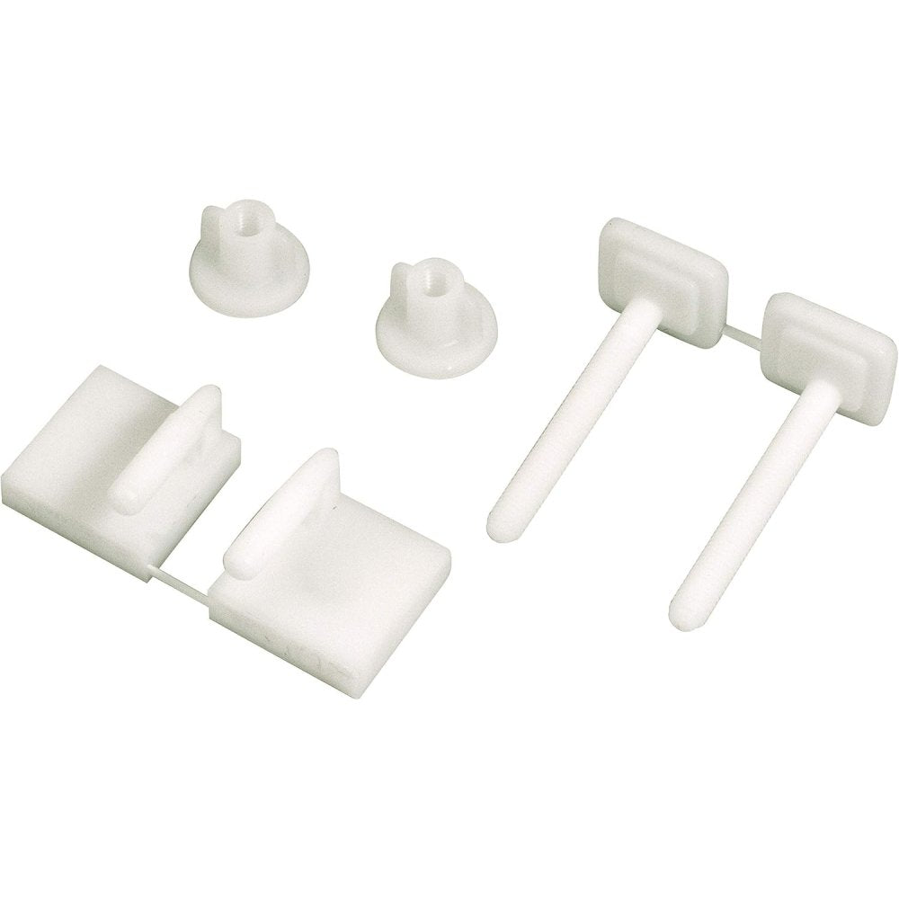 Coppia supporti in pvc per wc go plast 1131pvc000