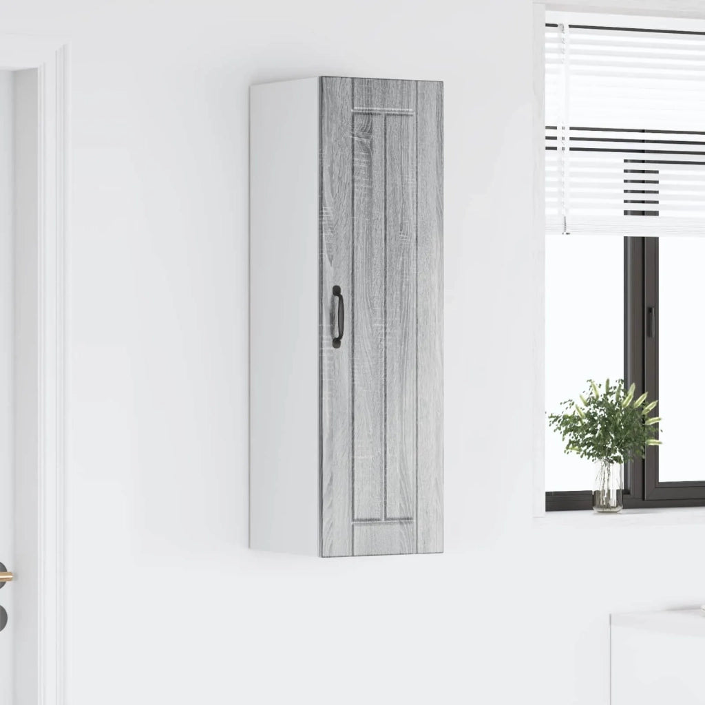 Armadietto a muro LUCCA Grigio Sonoma 30 x 31 x 100 cm