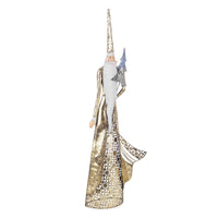 BABBO NATALE BIZZOTTO FLARE ORO CON PINO 23,5X11,43X62,87H