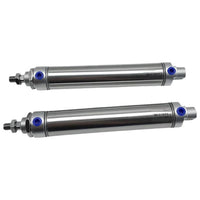 IONQXIDLD Minicilindro in Acciaio Inox Serie DSEU