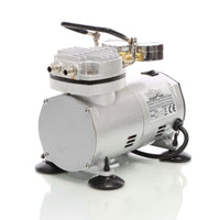 Compressore per aerografo AS20W, 1 cilindro, 4 bar, funzione di pompa per vuoto