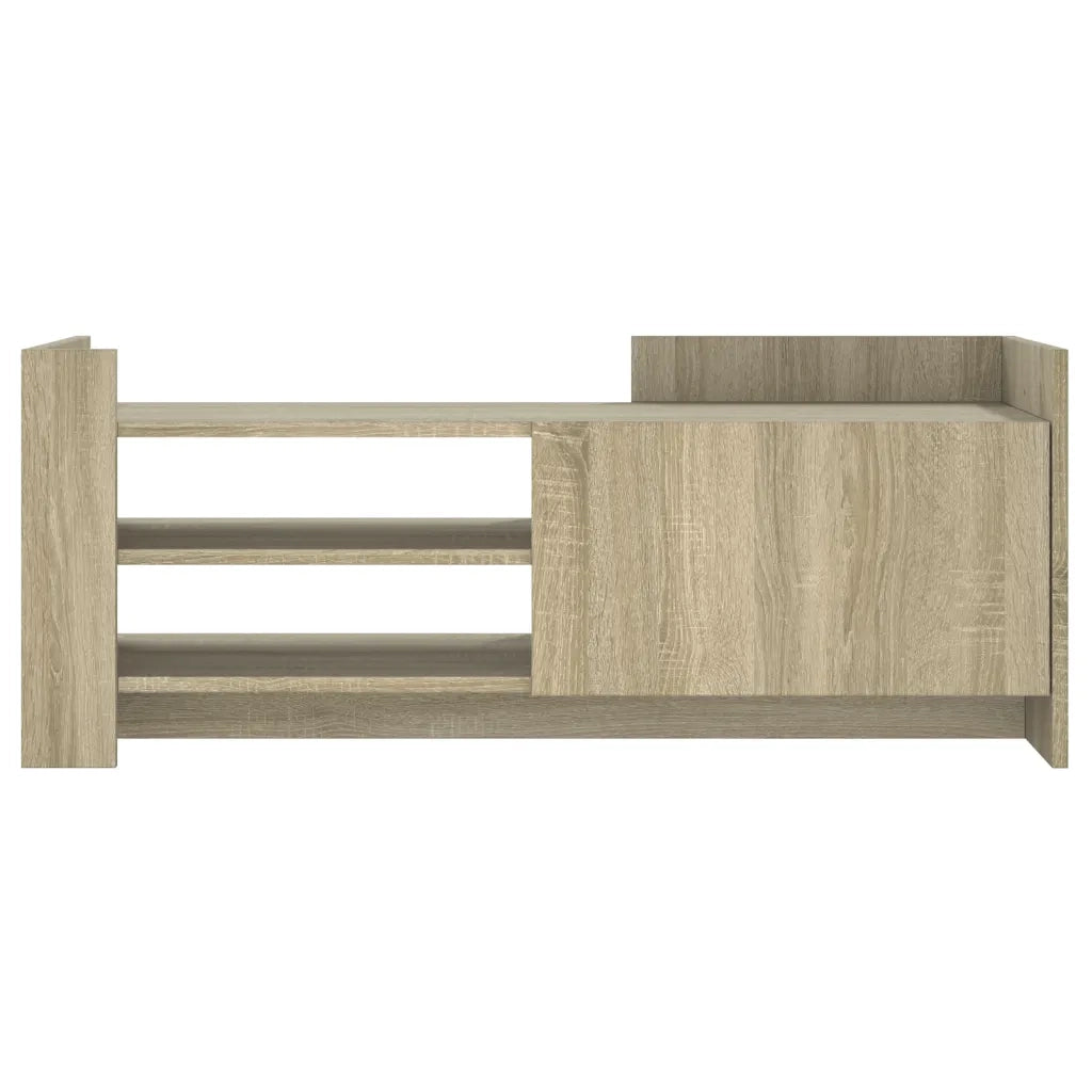 Mobile per TV Rovere Sonoma 100x35x40 cm Legno Multistrato 848376