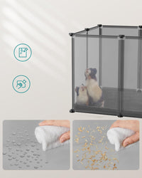 VALORA Recinto modulare per piccoli animali - Recinto per animali LPC001G01