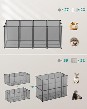 VALORA Recinto modulare per piccoli animali - Recinto per animali LPC001G01