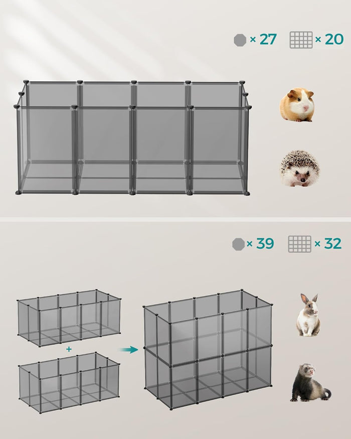 VALORA Recinto modulare per piccoli animali - Recinto per animali LPC001G01