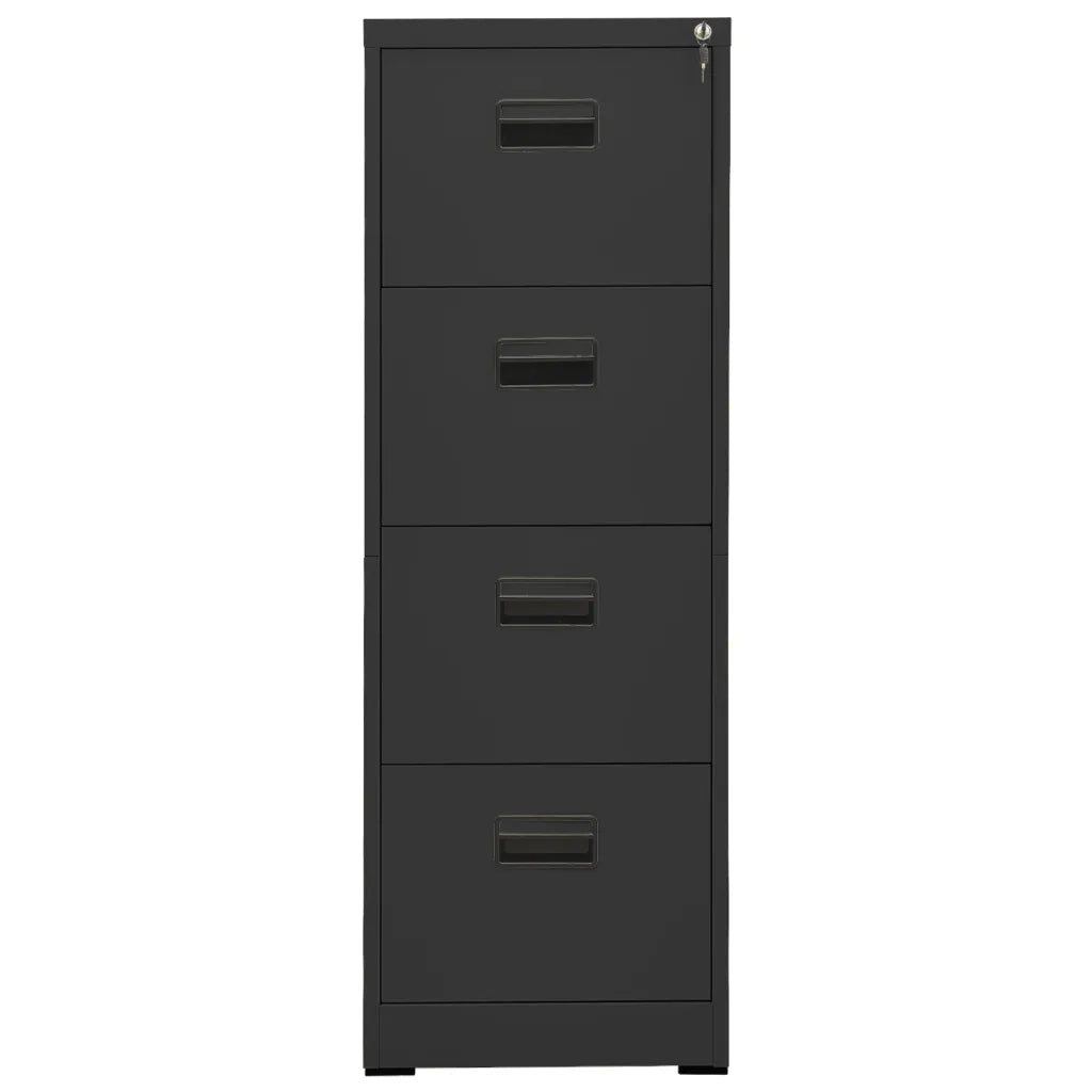 Armadio Classificatore Antracite 46x62x133 cm in Acciaio 336281